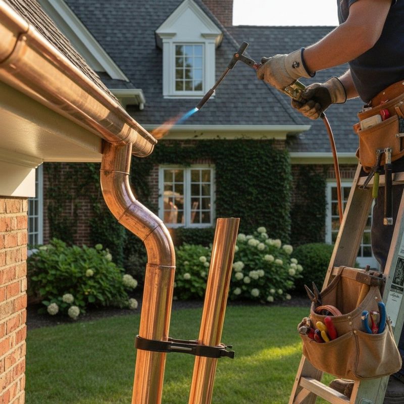 Copper Gutter Service