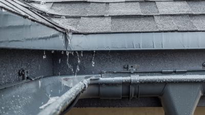 Repaired Gutter System