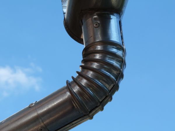 Metal Downspout Installation in Circleville