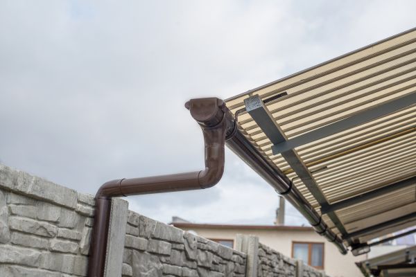 Plastic Downspout Installation in Circleville